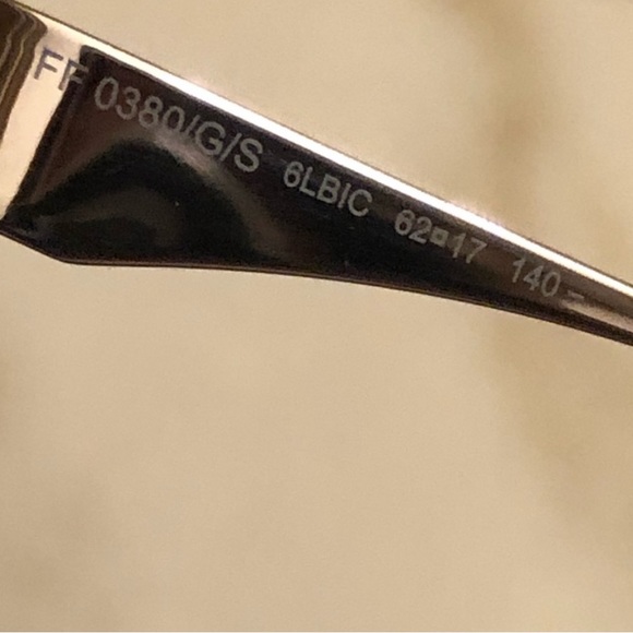 NWT Fendi 62mm Square Brow Bar Sunglasses - Picture 15 of 15